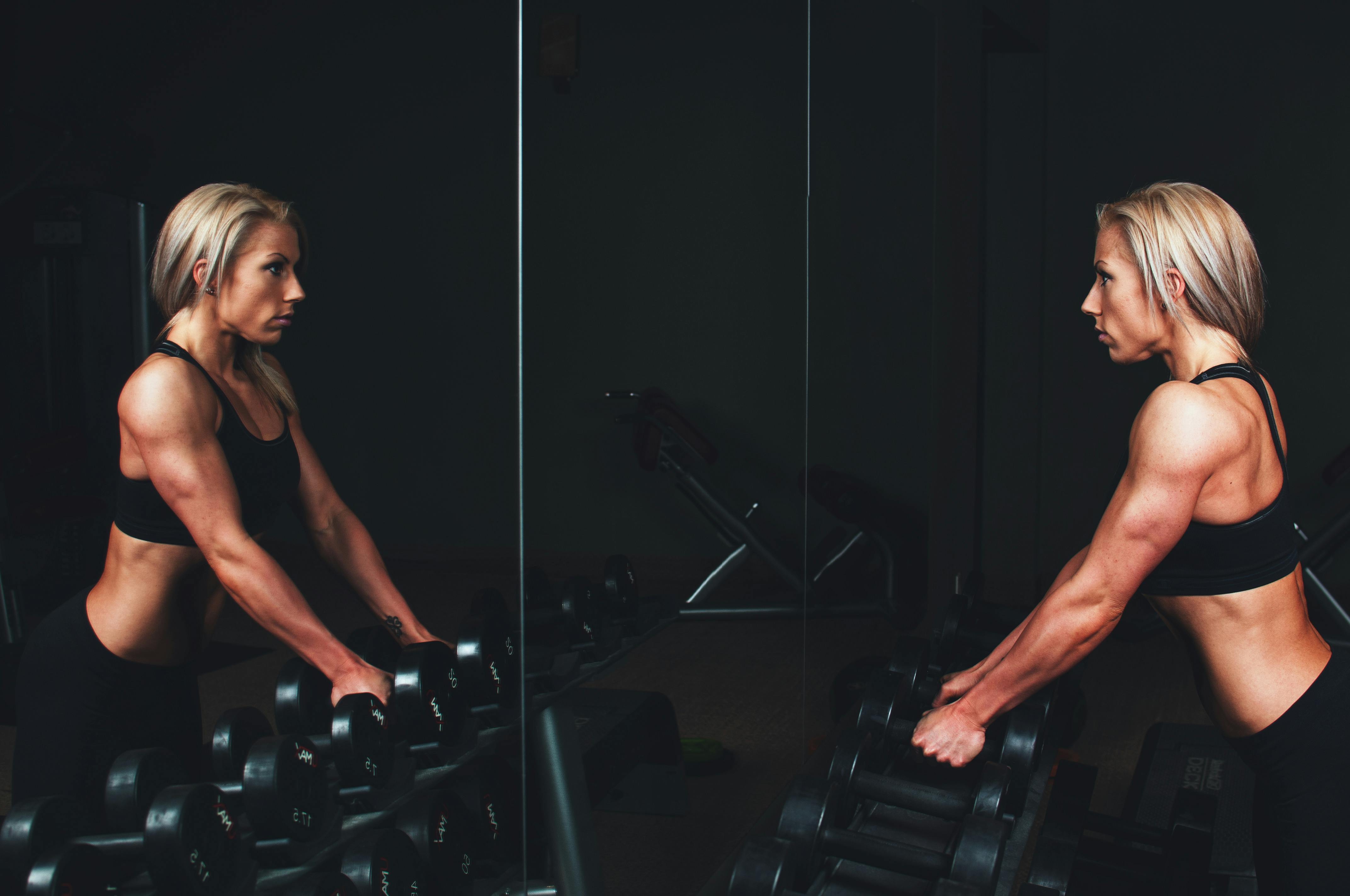 dumbbell at FIITFAM chester le street